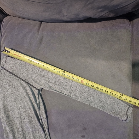 XS WE THE FREE Burnout long-sleeved comfy layering tee gray - Picture 2 of 8